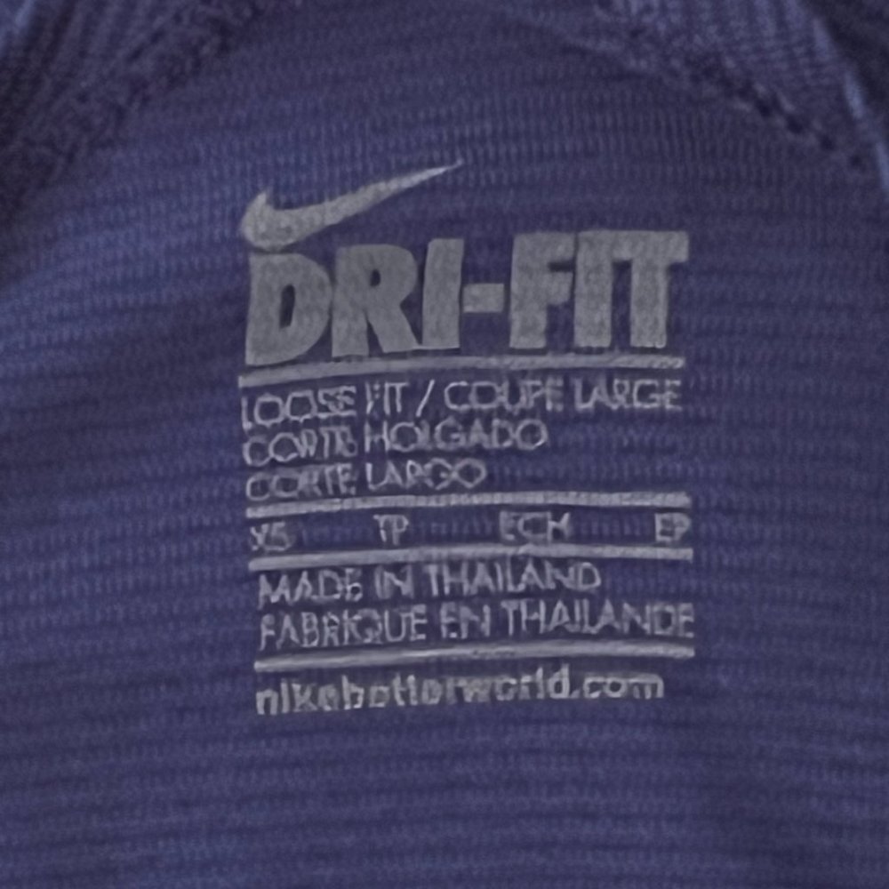 EUC NIKE DRI-FIT Elastika Royal Blue Training Tank Top, Size XS - Picture 7 of 13